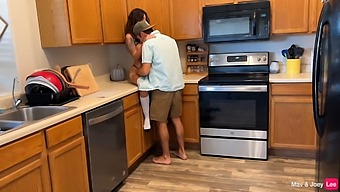 Exclusive 60fps Video Of A Real Couple'S Passionate Encounter During Cleaning