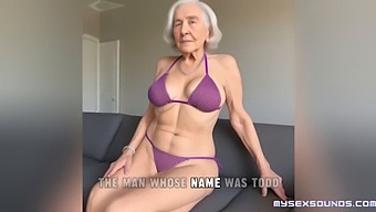 熟女で巨乳のおばあちゃんが初めてのアナルプレジャーを体験!