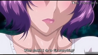 Intimate Encounter: Cuckold Watches Girlfriend Get Intimate With Another Man In The Restroom / Hentai / Cartoon Porn