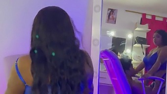 An Old Acquaintance Invites Me Over To Her Place And We Head To Her Room For Some Fun